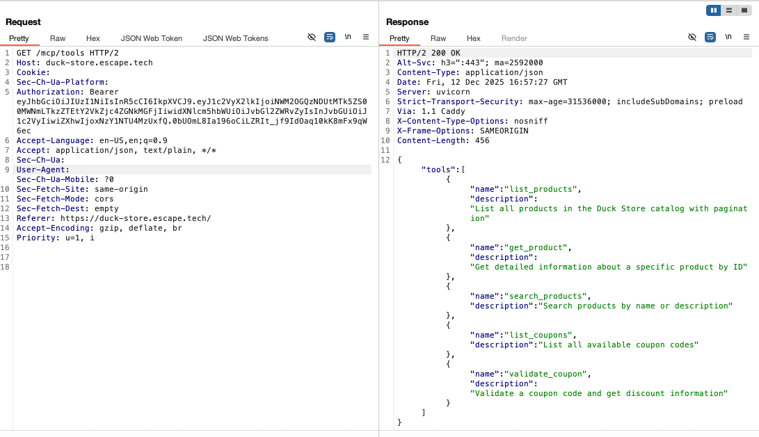 burpsuite screenshot