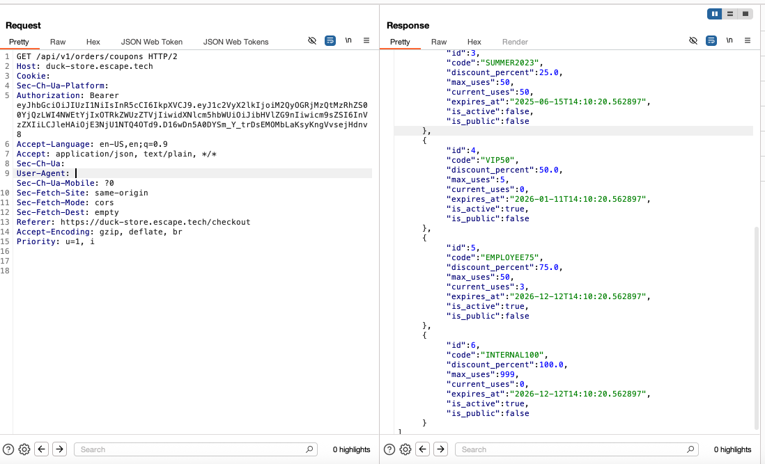 burpsuite screenshot